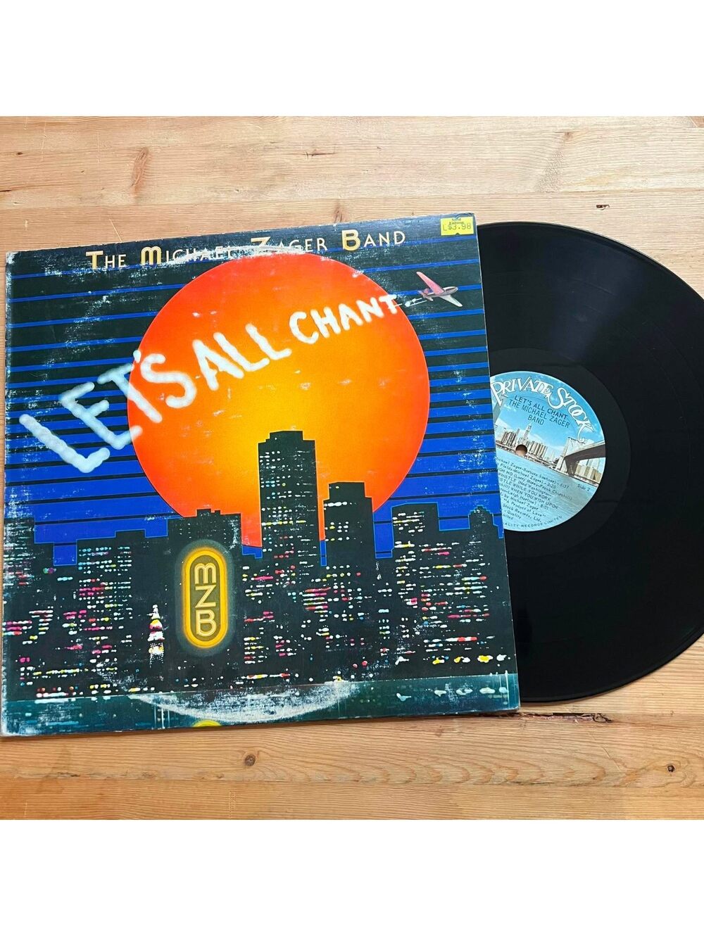 The Michael Zager Band - Let's All Chant 33rpm VG+ VR02